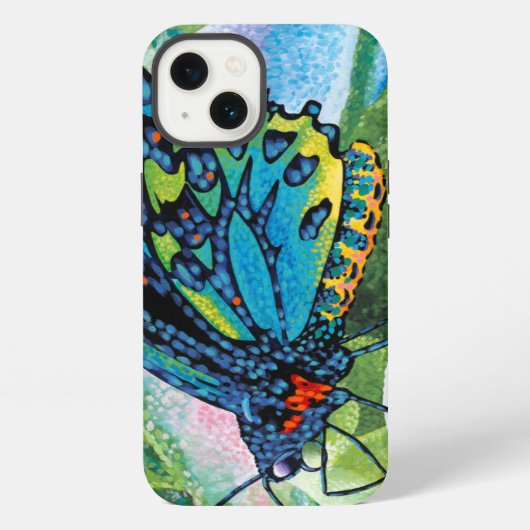 Poeder-Butterfly II iPhone Hoesje (Achterkant)