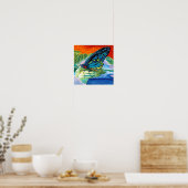 Poeder-Butterfly II Poster (Keuken)