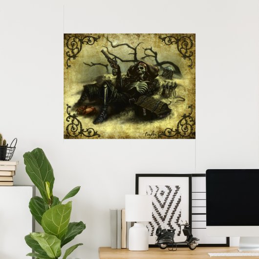 "Poeder en Botten" Poster (Thuiskantoor)