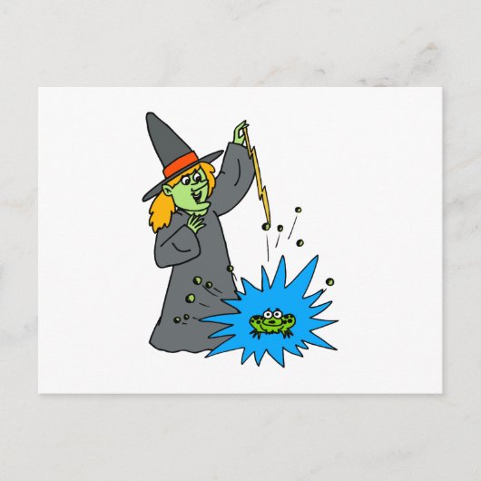 Poeder je kikker! briefkaart (Voorkant)