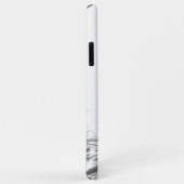 Poeder op de heuvel // Zwart-wit Case-Mate iPhone Case (Achterkant/rechts)