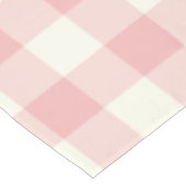 Poeder Roze Gingham / Buffalo Check Tablecloth Tafelkleed (Gekanteld)