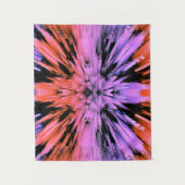 Poeder-roze ontploffingsproef wandkleed (Voorkant)