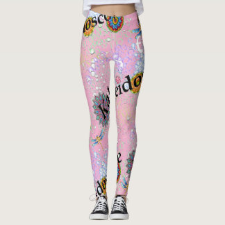 Poeder Roze Snoep Floss Leggings