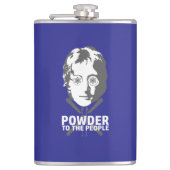 Poeder voor het volk heupfles (Voorkant)