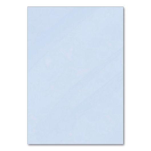 Poederblauw Bloemen Huwelijk, Elegant Goud Accent Kaart (Achterkant)