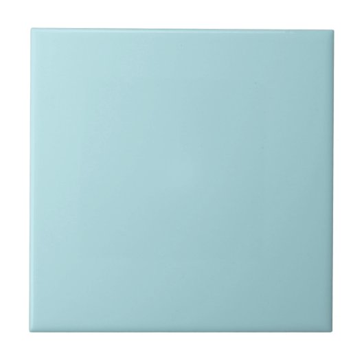 Poederblauw Tegeltje (Voorkant)