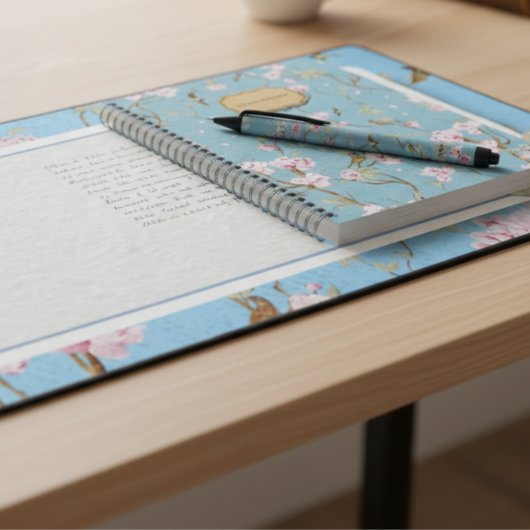 Poederblauwe Chinoiserie Archief Bureaumat