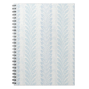 Poederblauwe Veerstreep, Elegante Botanische Notitieboek