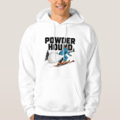 Poederhond Hoodie (Voorkant)