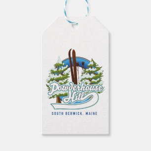 poederhuis in zuid - berwick maine ski logo cadeaulabel