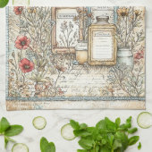  poeders en talkpoeder Boerderij Patroon Theedoek (Gevouwen)