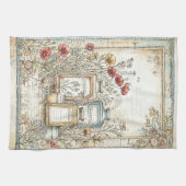  poeders en talkpoeder Boerderij Patroon Theedoek (Horizontaal)