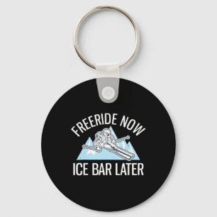 Poederskiën Freeriden Freeride Nu Ijs R Later Sleutelhanger