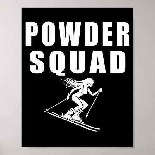 Poedersquadron poster (Voorkant)