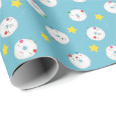 Poedersuiker donuts kerst cadeaupapier (Rol Hoek)