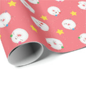 Poedersuiker donuts kerst cadeaupapier (Rol Hoek)