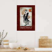 Poëdes in de Japanse kunst Poster (Keuken)