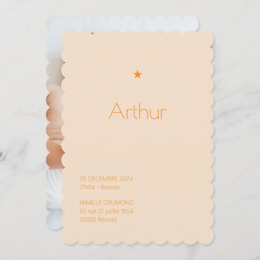 Poedré-baantje Kaart (Voorkant / Achterkant)