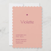 Poedré-violette Kaart (Voorkant)