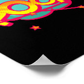 Poef! Speelse Pop Art Comic Surprise Poster (Hoek)