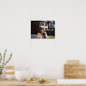 Poeh Eindelijk Veilig. Poster (Keuken)