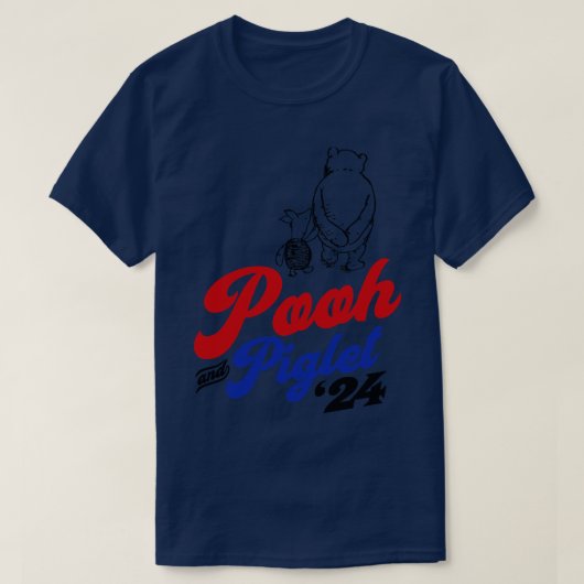 Poeh en biggetje 2024 t-shirt (Design voorkant)