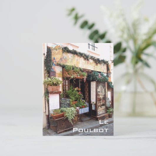 Poelbot Postcard Briefkaart (Staand voorkant)