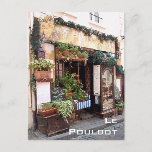 Poelbot Postcard Briefkaart (Voorkant)
