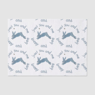 Poem Bunny Bee Bunnies Bees Baby Baby  Tissuepapier