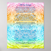 Poem: speciale leden van huisdieren, matte van Pos Poster (Voorkant)