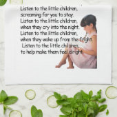 Poem Towel luisteren Theedoek (Gevouwen)