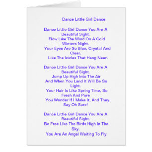 Poem voor dochter/dochter bij stap