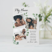 Poem voor oma Grammy Nana van kleinkinderen Kaart (Staand voorkant)