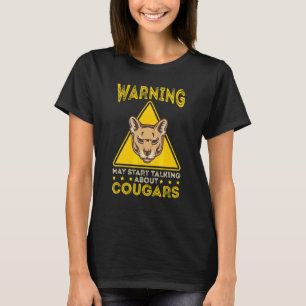 Poema Berg Leeuw Dier Kat Hoofd Schattige Wildeka T-shirt