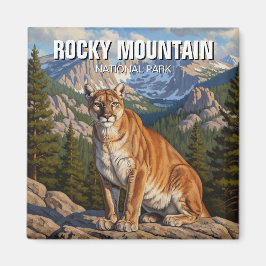 Poema in Nationaal Park Rocky Mountain Reis Magneet
