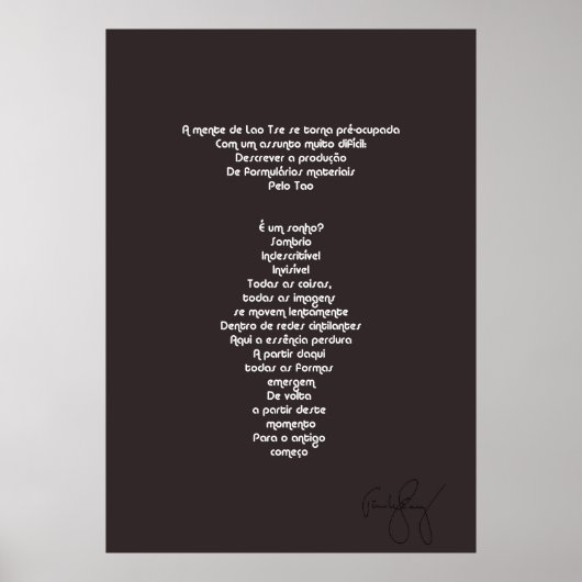 poemas psicodélicos poster (Voorkant)
