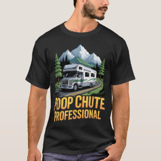 Poep Chute Outdoor Bergweg Reisbusje T-shirt