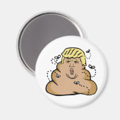 poep donald trump magneet (Voorkant / Achterkant)