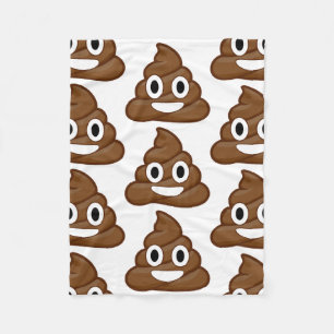 poep emoji deken