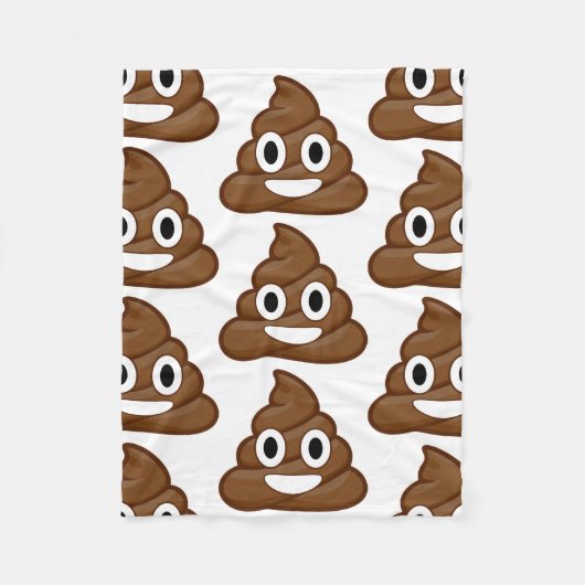 poep emoji deken (Voorkant)