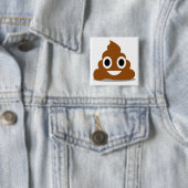 Poep Emoji Emoticon Grappige Knop Speldje (In situ)
