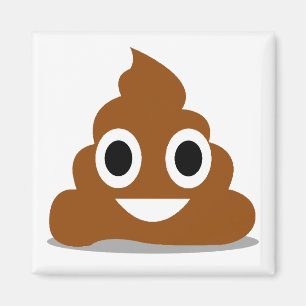 Poep Emoji Emoticon Grappige Koelkastmagneet Magneet