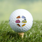 Poep, emoji, golf, bal ⛳ (Insitu Shirt)
