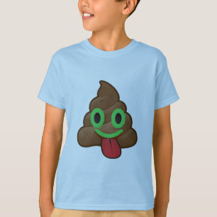 Poep emoji Lucky Green St Patrick's Day Iers grapp T-shirt