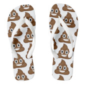 poep emoji teenslippers sandalen schoenen (Voetbed)