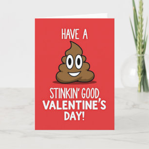 Poep Emoji Valentijnsdagkaart Kaart