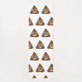 Poep-emoji Yogamat (Achterkant)