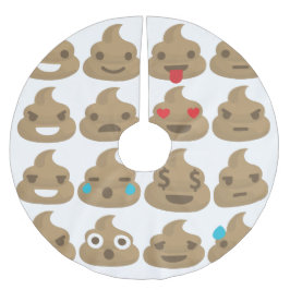 poep emojis kerst - boom rok xmas kerstboom rok