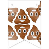 poep emojis partij bunting banner (Derde vlag)